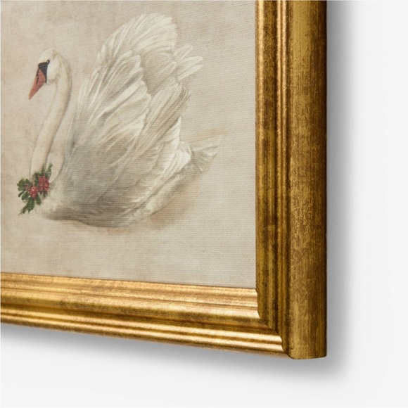 10"x8" Swan Framed Wall Art - Threshold with Studio McGee - Picture 3 of 3
